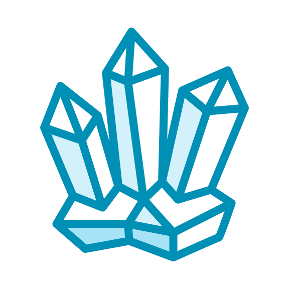 Crystal Cluster 2 Icon Color