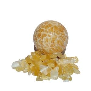 Honeycomb Calcite with Tumbles